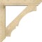 Ekena Millwork Balboa Slat Rough Sawn Bracket w/ Offset Brace, Douglas Fir, 6"W x 32"D x 32"H BKT0604X32X32BOA06RDF - alternate 3